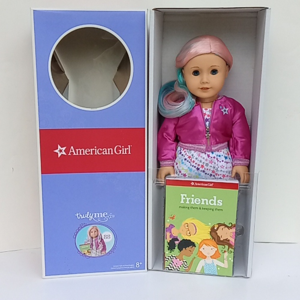 American Girl Truly Me 88 Doll And Book With Box - Picture 3 of 16